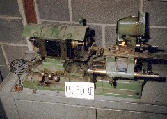 S0714 before image of equipment (sharpner used by Gordon Bennett)